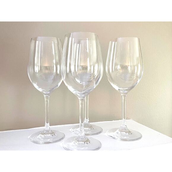 Williams Sonoma Open Kitchen Crystal White Wine Glasses, Set of 4 - Picture 2 of 4